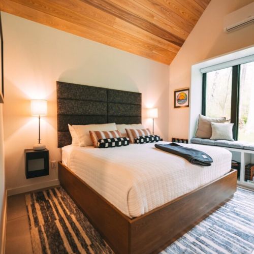 Each bedroom features a King Bed.