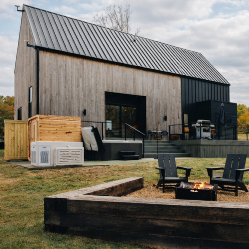 Outdoor Space With Fire Pit