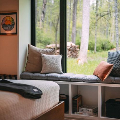 Day dreaming and reading nook in our 2nd bedroom
