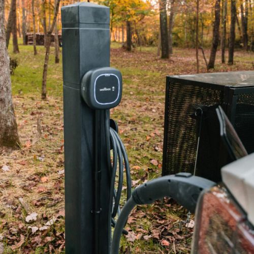 Type II EV Charger located in your private parking area for Villa Pine